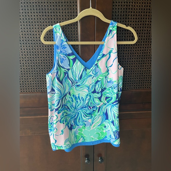 Lilly Pulitzer Florin Party Thyme size small - Picture 9 of 10